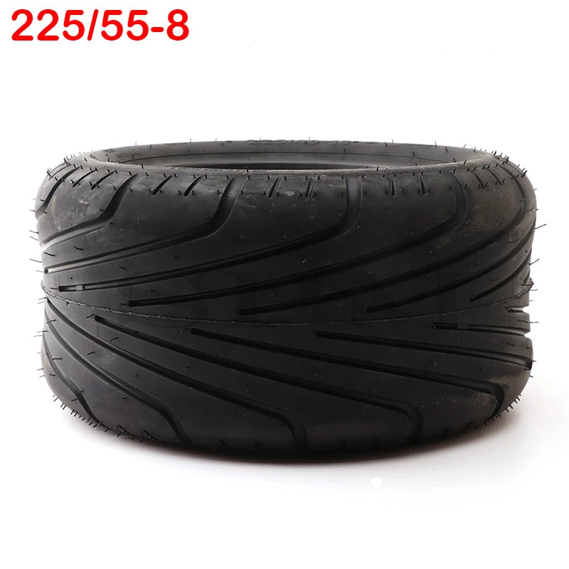 6PR Tubeless Vacuum Tires for Electric Scooters & Harley–Style Bikes – 15x6.00‑6, 225/55‑8 (18x9.50‑8), 225/40‑10 Sizes 55-8 (different pattern) China