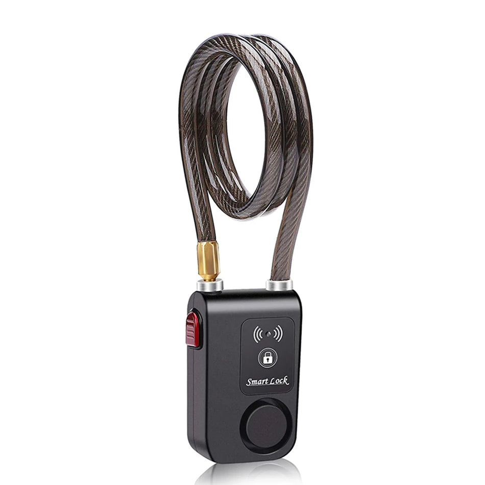 wireless bike lock alarm system portable